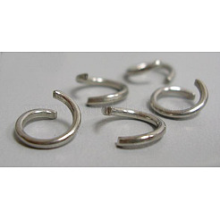 Iron Open Jump Rings&nbsp;JRO4mm